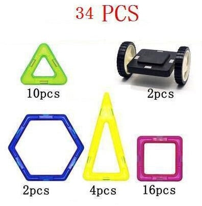 Magnet Assembling Construction Piece Toy Bricks