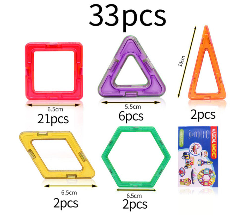 Magnet Assembling Construction Piece Toy Bricks