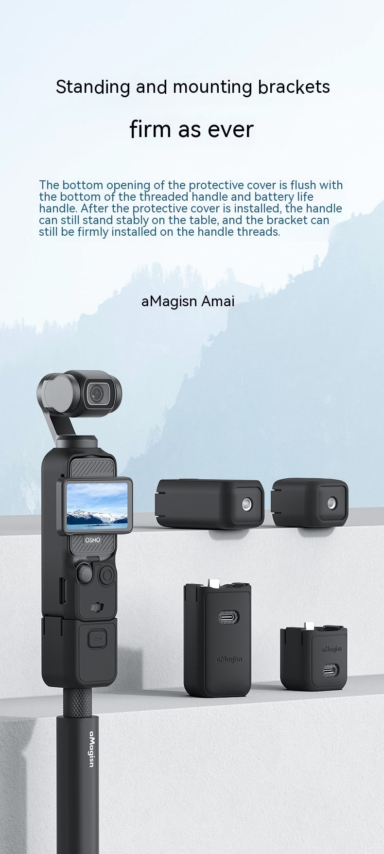 Osmo Pocket 3 Silicone Protective Sleeve Pocket Camera Accessories