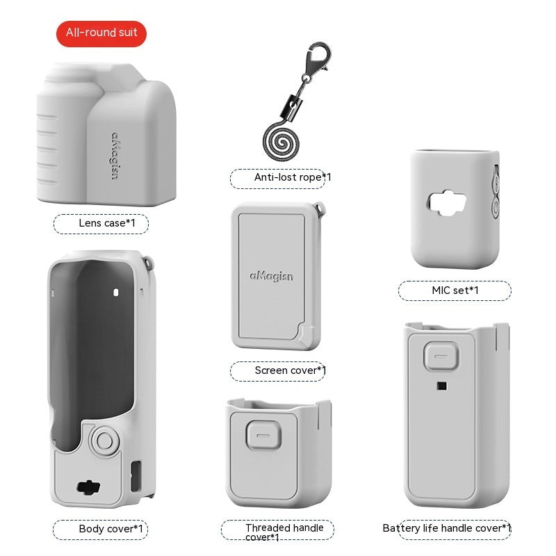 Osmo Pocket 3 Silicone Protective Sleeve Pocket Camera Accessories